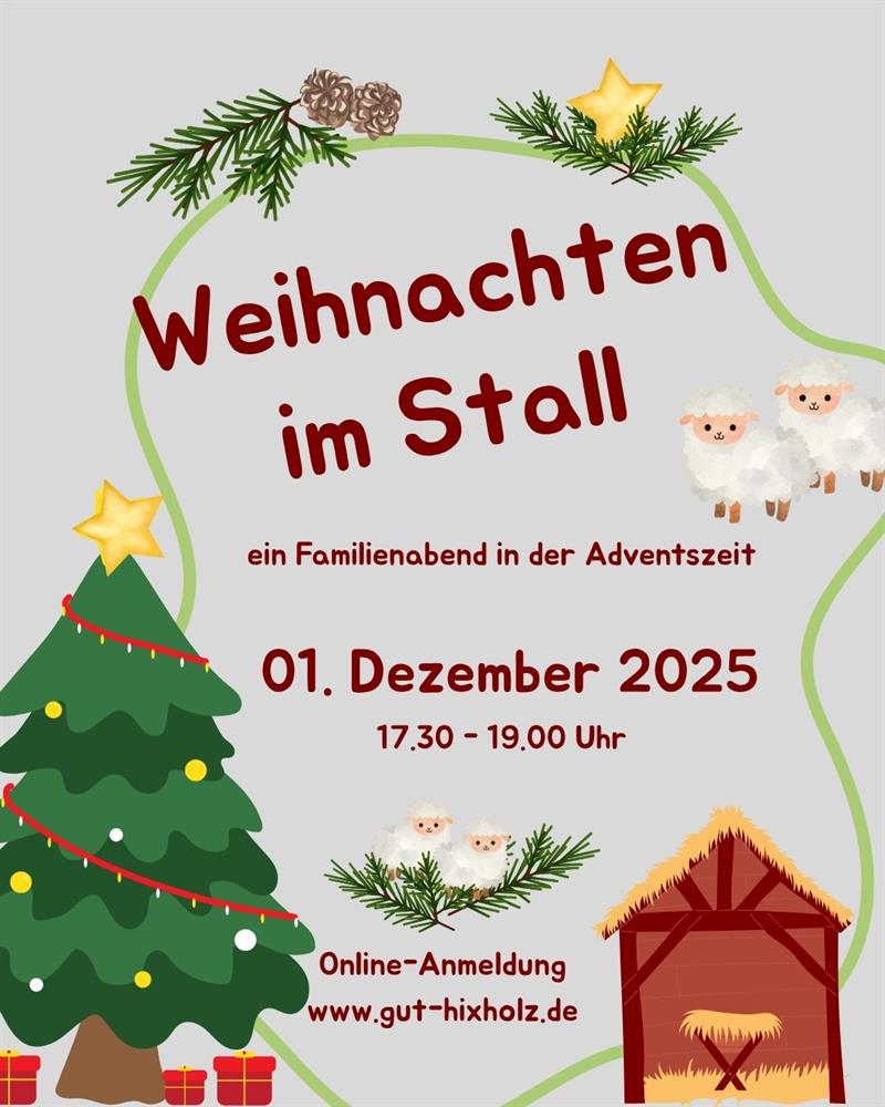 weihnachten im stall